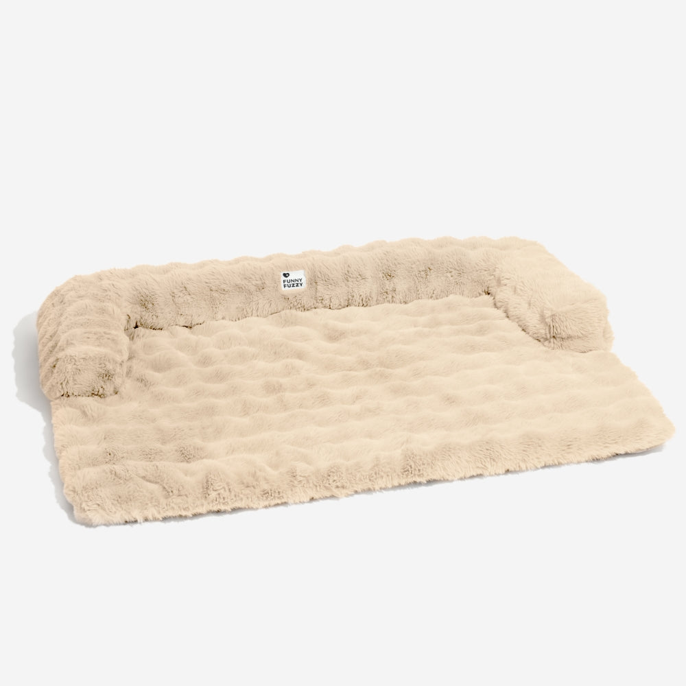 Fluffy Fuzzy Calming Dog Bed Sofa Protector Pet Ma