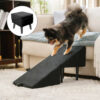 2-in-1 Convertible Wooden Home Step Stool Dog Ramp